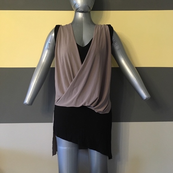 ZARA Unique Stylish Asymmetrical Stretchy and Comfortable Top/Dress - Small - Picture 5 of 7